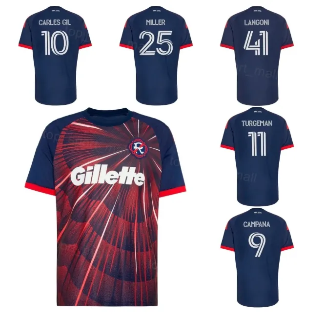 New England Revolution 2026 Jersey, Home And Away Kits | DHgate