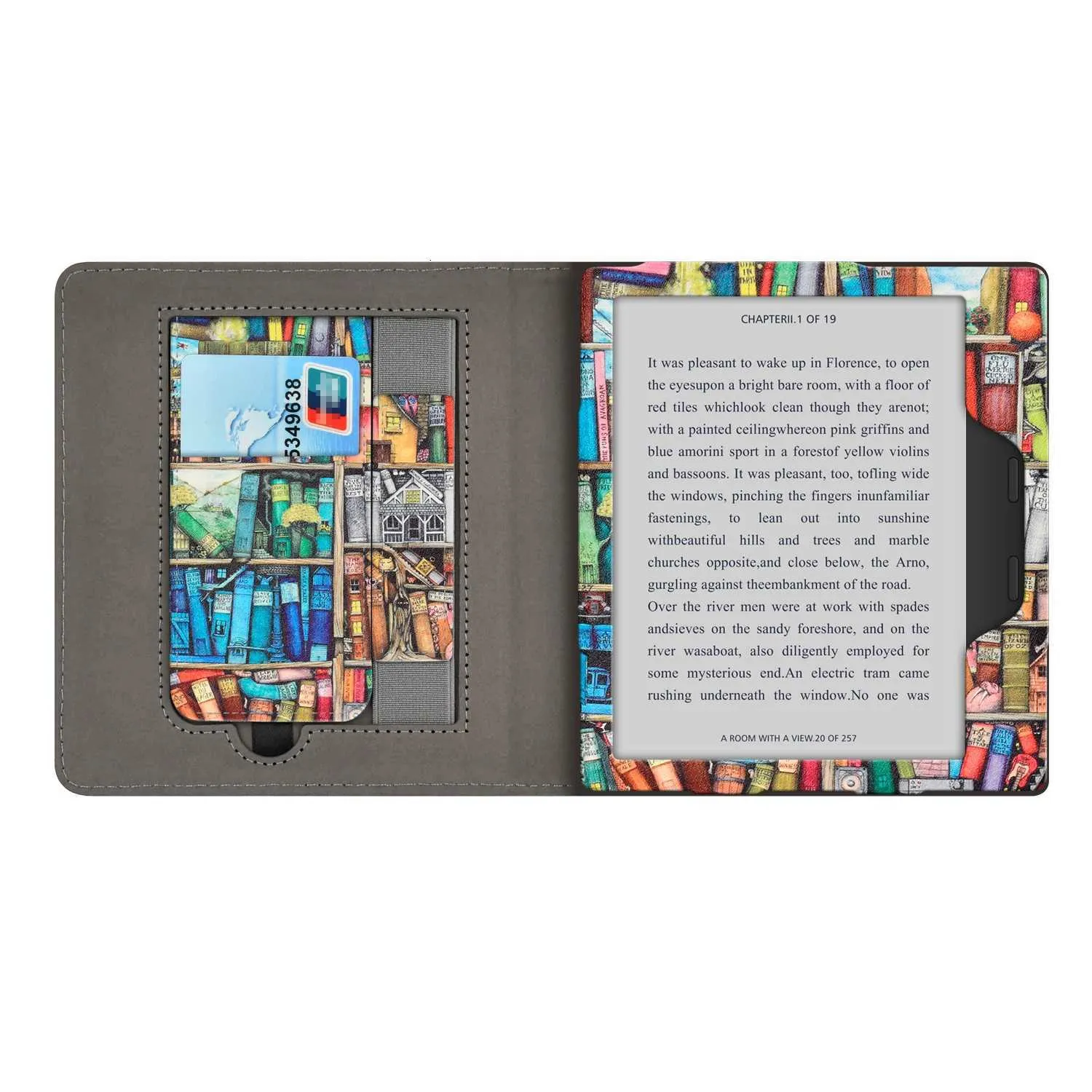 Kindle Oasis 7 Inch Case 9th & 10th Gen, PU Leather From
