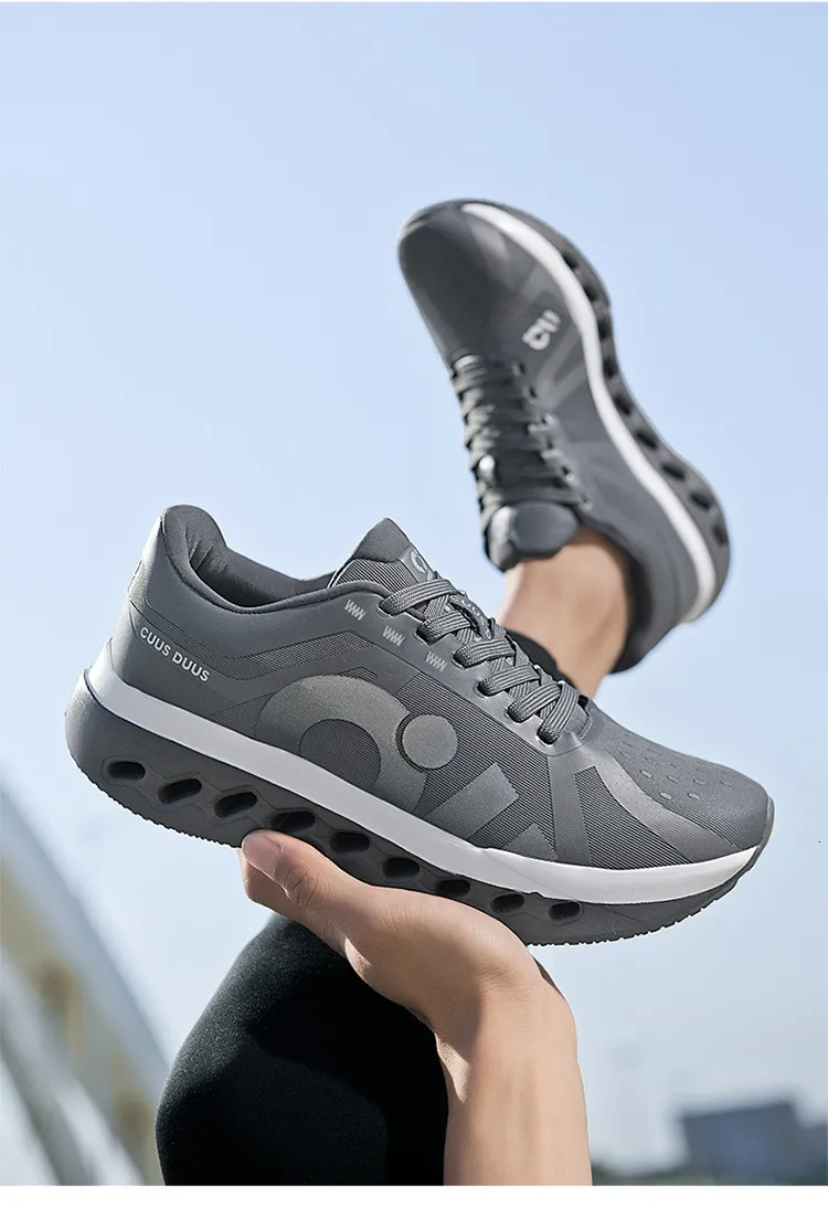 Chaussures de running pour homme en mesh respirant et amorties_voghion.com