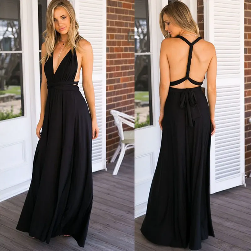 lace up back bandage dress Liana Black Hollow Out Bandage Midi Dress / M