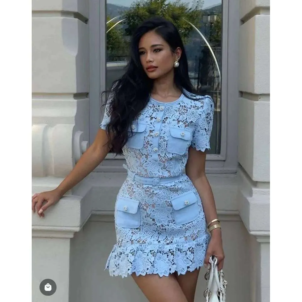 womens lace summer dress Summertime Chic: Women's Lace Splice Spaghetti Strap White Dress Canary Houze
