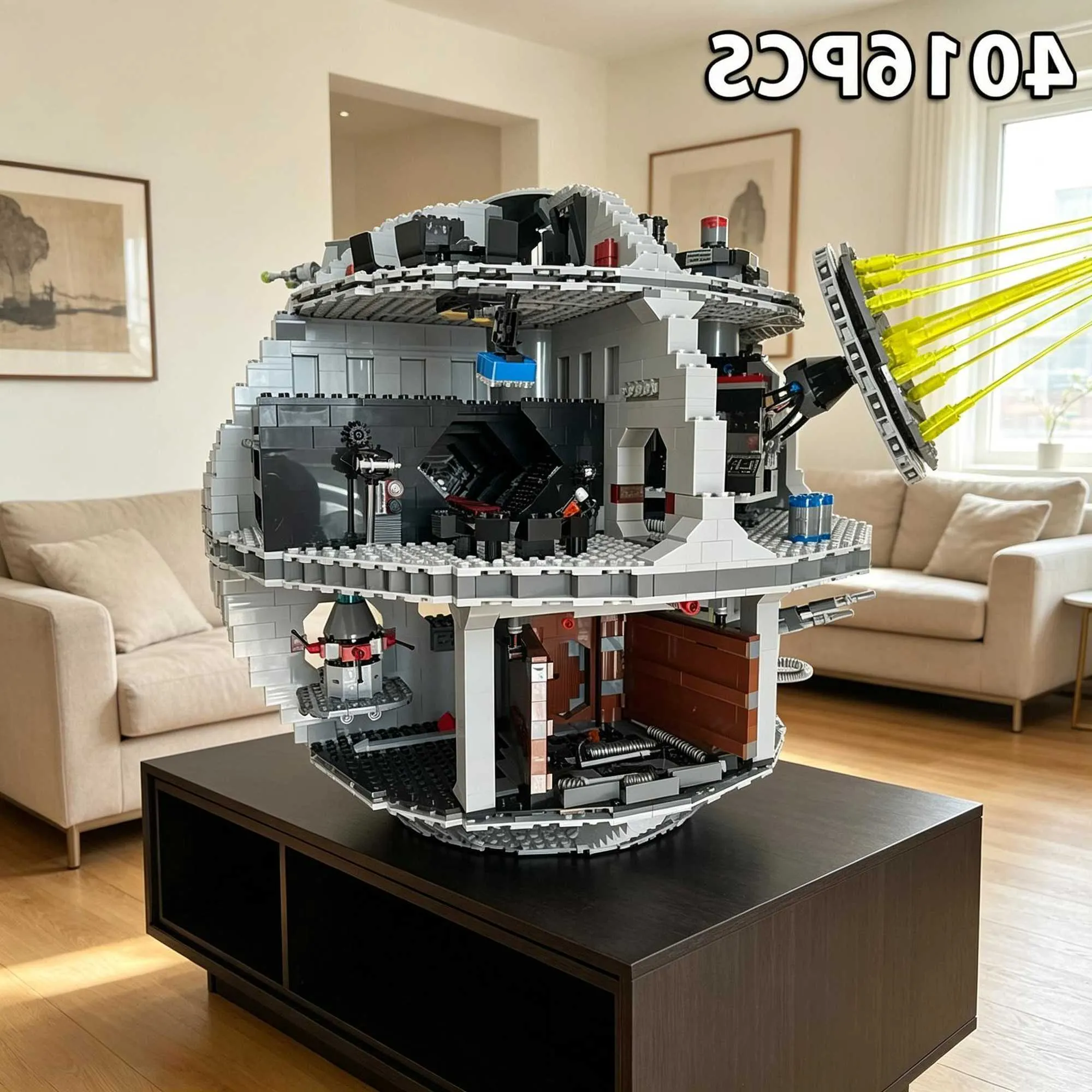 Ultimate Death Star Block For Building Set  From Pinerw, Rs