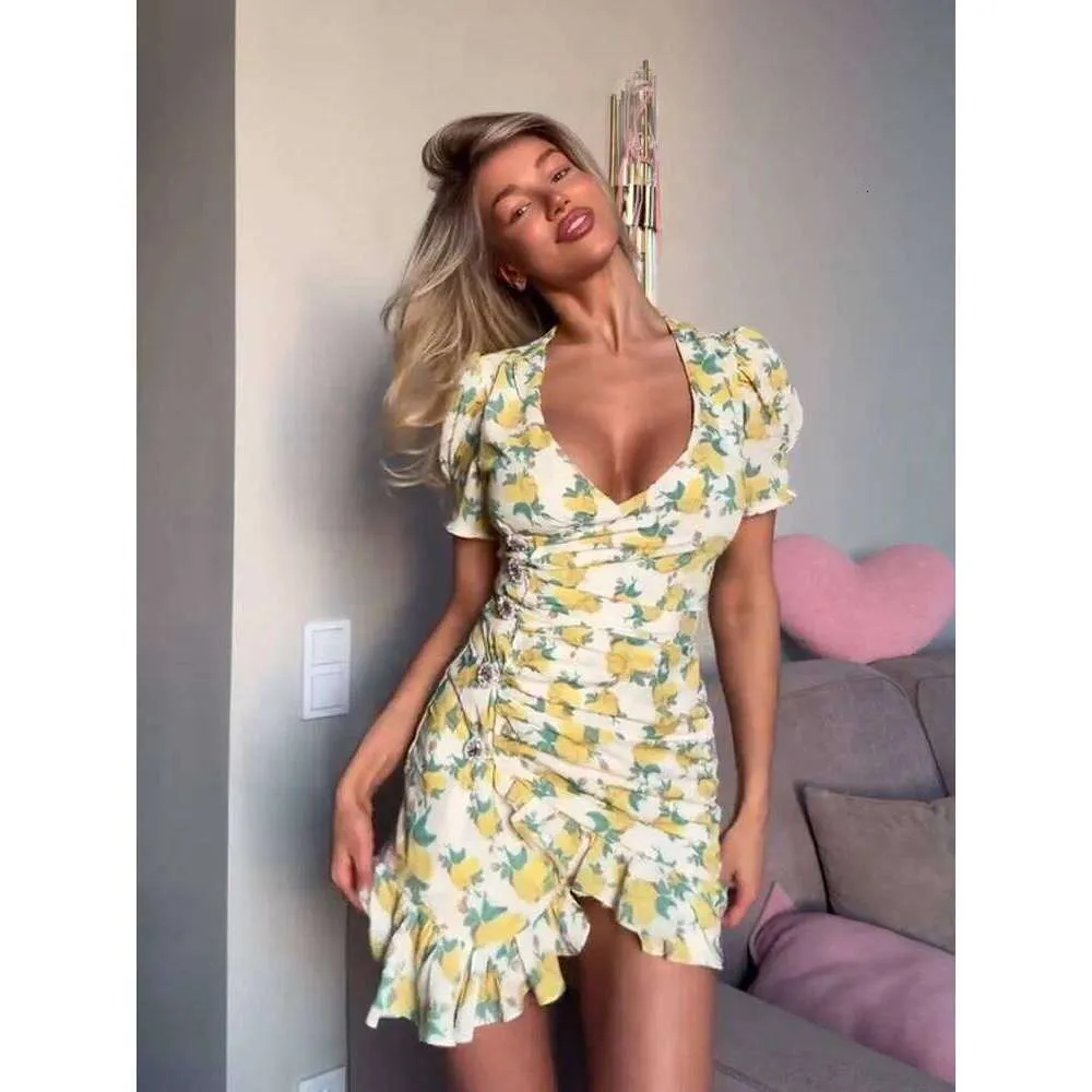 summer pleated dresses Puff linen Dress Casual Midi Women Linen Dress ZF98409 comfortable and breathable to wear Soft tones, summer flows, timeless