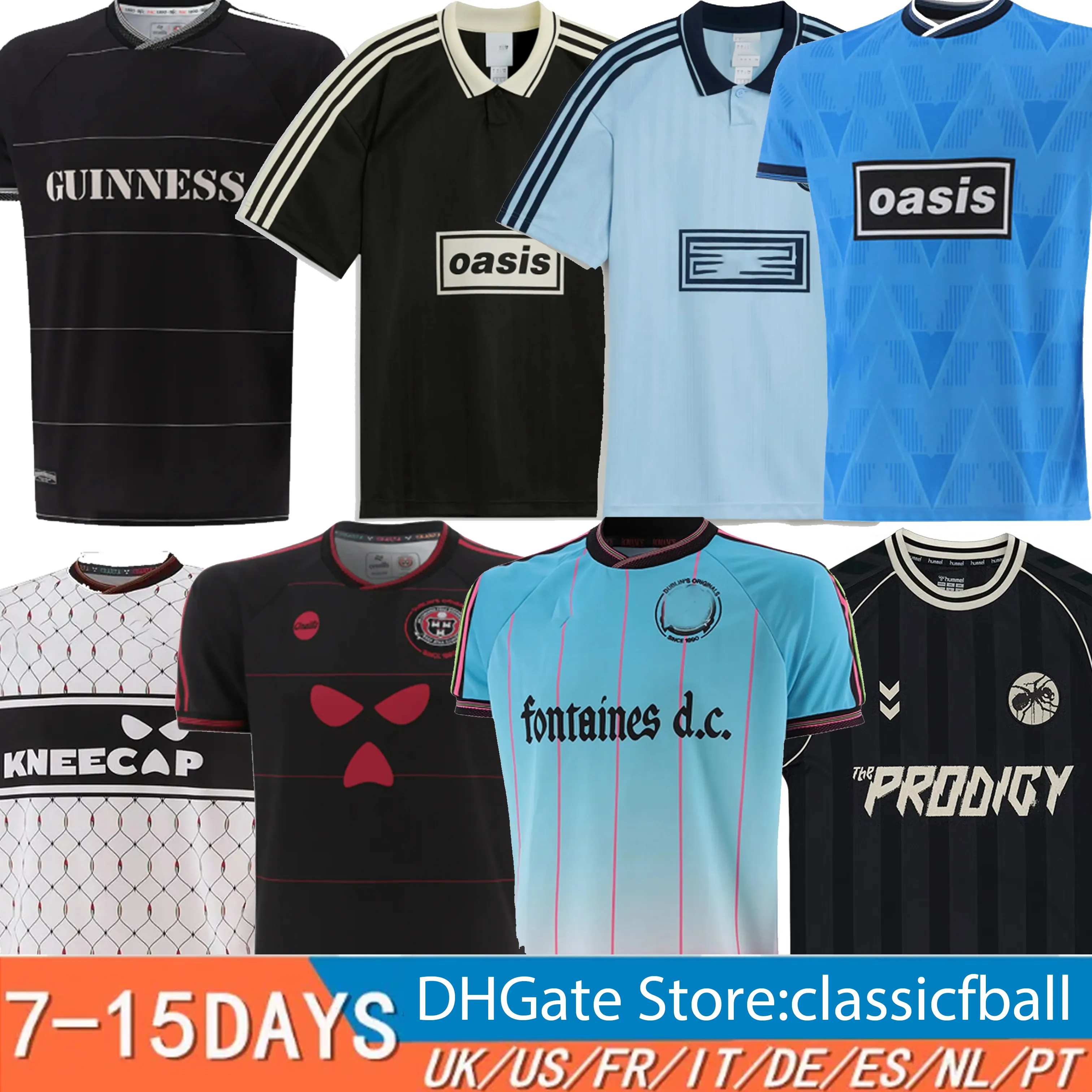 2026 Bohemians KNEECAP BLACK Football Jersey Shirts From