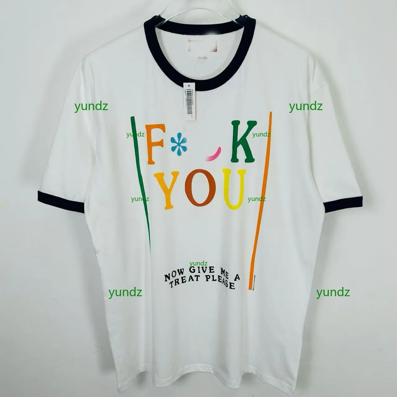 Mike Kelley Ringer Tee Unisex Designer White From Yundz, Rs