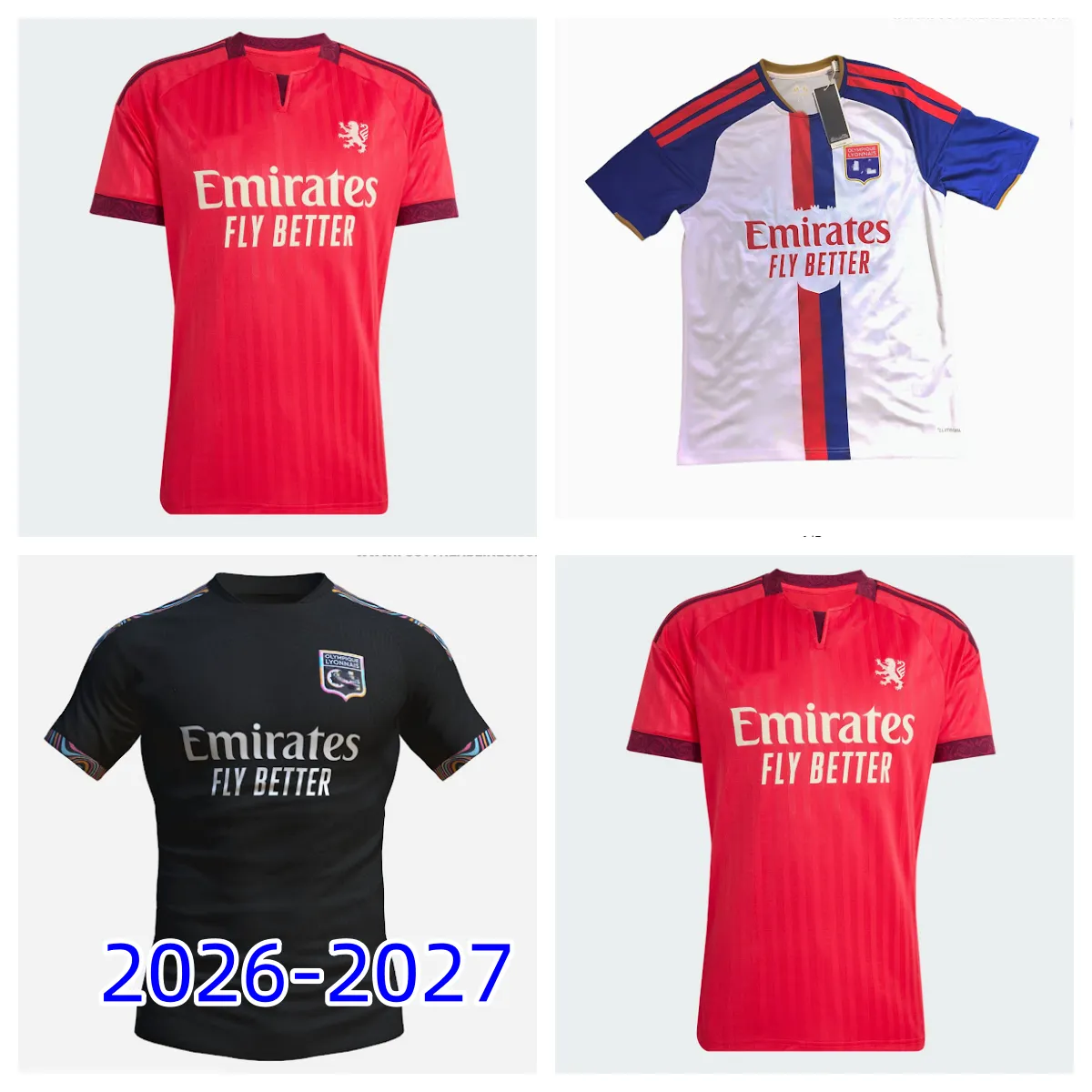 26 27 マイヨ リヨン サッカー ユニフォーム 2026 2027 7 オリンピック