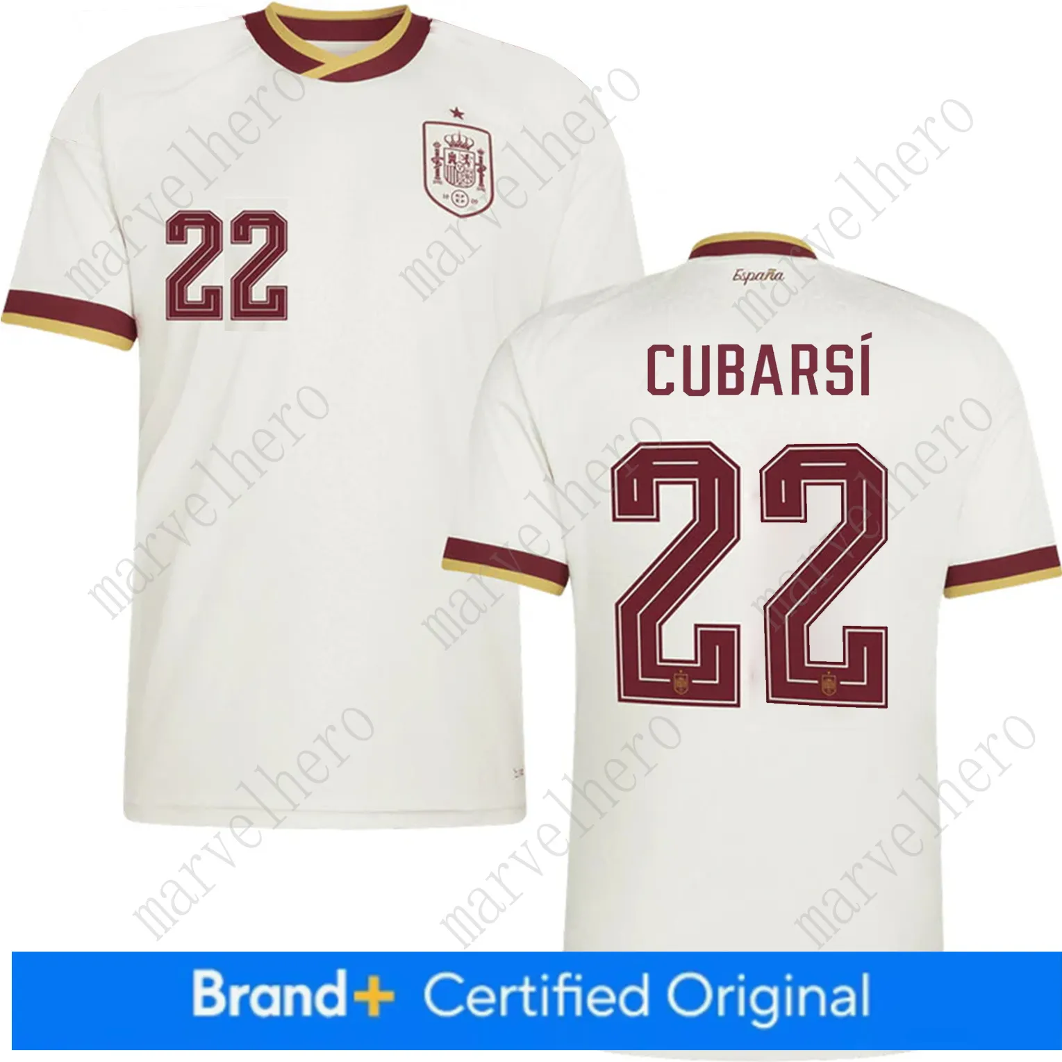 Spain Away Pau Cubarsi 22 World Cup 2026 National From