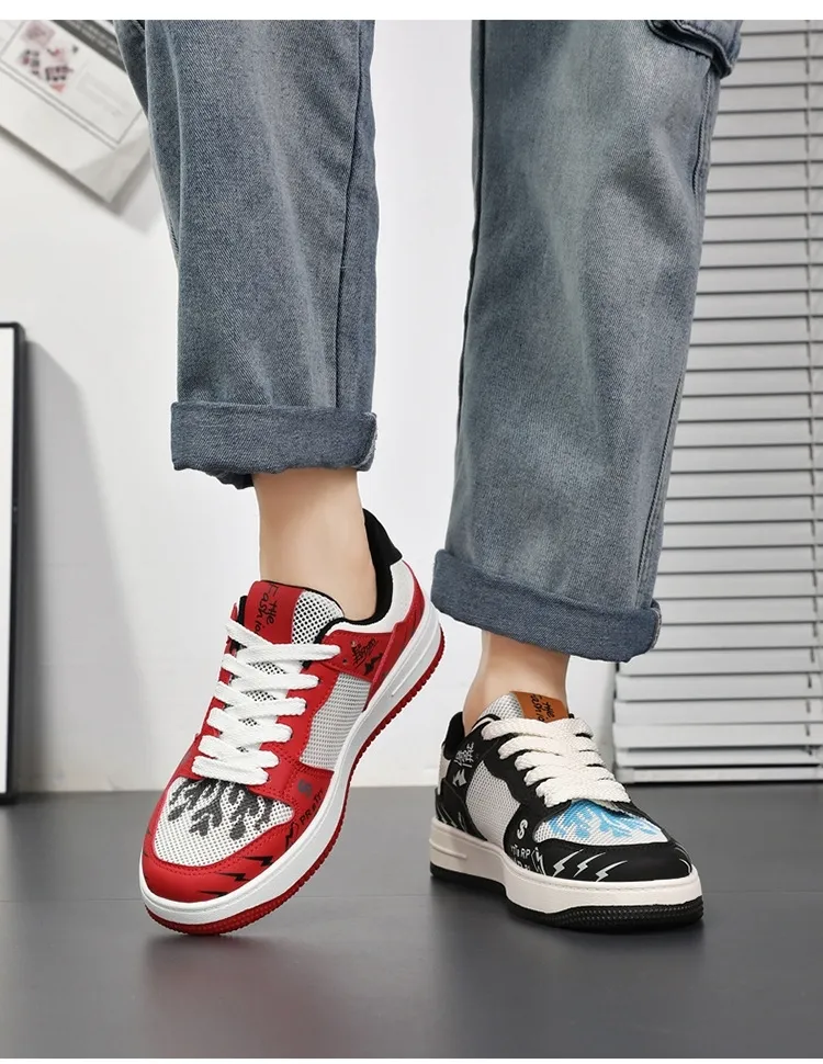 Mesh Men's And Women's Casual Shoes Summer Thin Breathable Sneakers Couple Style_vogvips.com