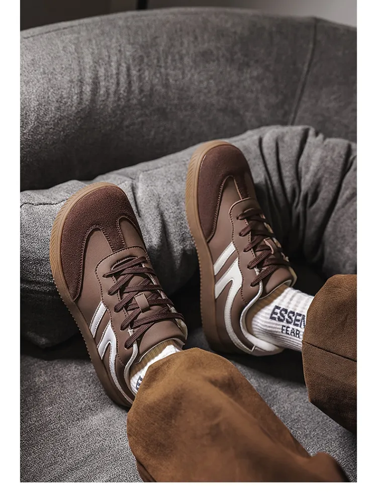 Casual Men's And Women's Retro Training Sneakers Plus Size Wide Feet Shoes_vogvips.com