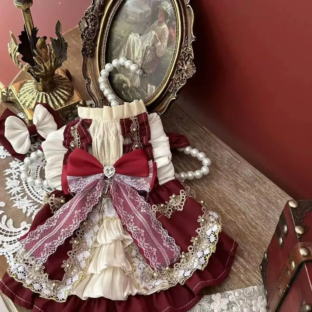 burgundy dog dress Amazon.com : Burgundy Dog Dress, Wedding Dog Dress, Dog Flower Girl Dress, The Eloise, Wine and Copper Wedding Dog Dress, Dog Clothes (XX-Small (2-4 lbs)) : Pet Supplies
