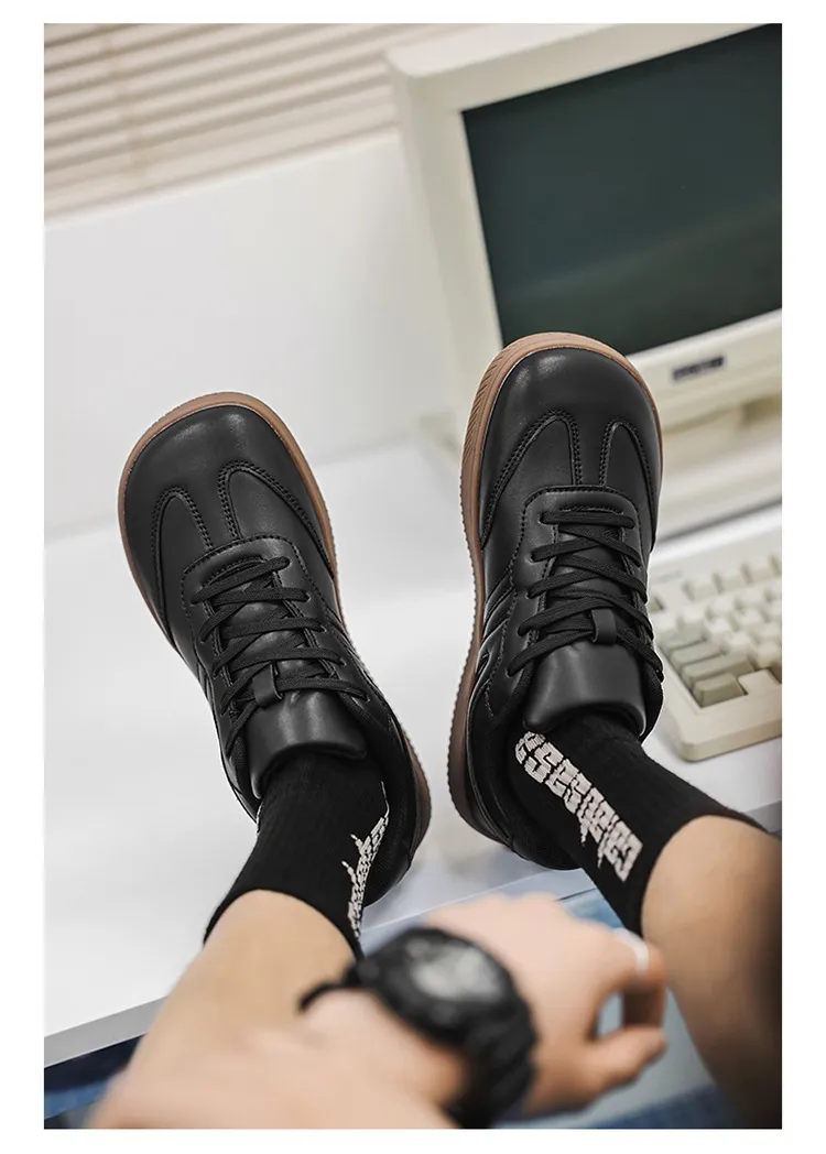 Casual Men's And Women's Retro Training Sneakers Plus Size Wide Feet Shoes_vogvips.com