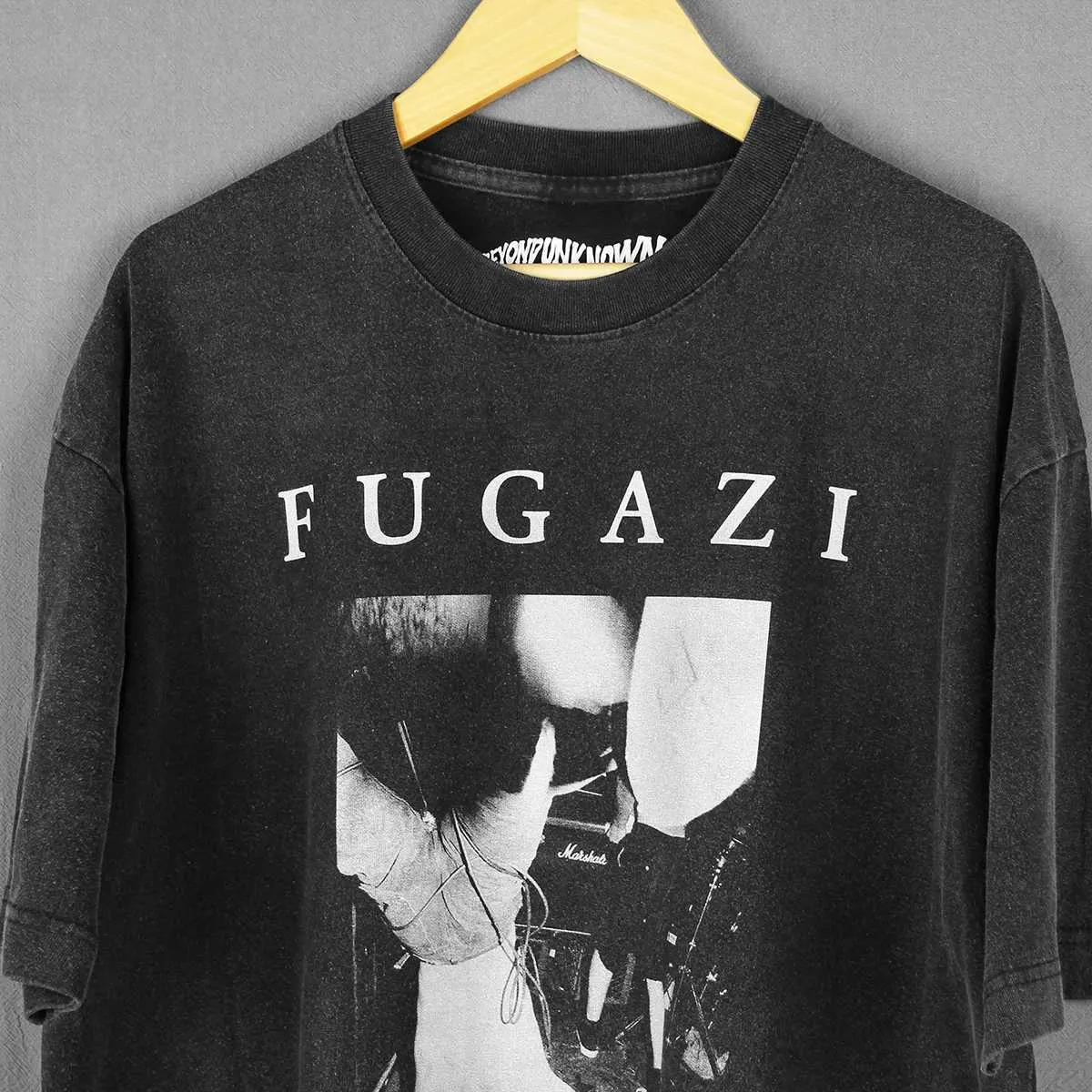 Wholesale Fugazi Punk Vintage Band T Shirts White Cotton From