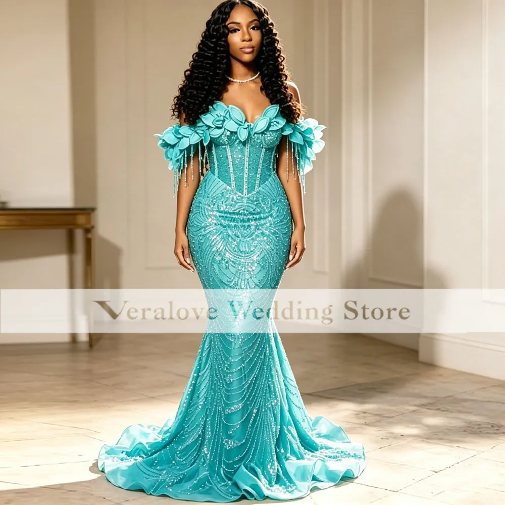 mermaid quinceanera dresses Sexy Red Lace Mermaid Quinceanera Dresses 2023 For Black Girls Sparkly Sequins Birthday Party Gown Graduation Dress Robe de Bal 322 B0320
