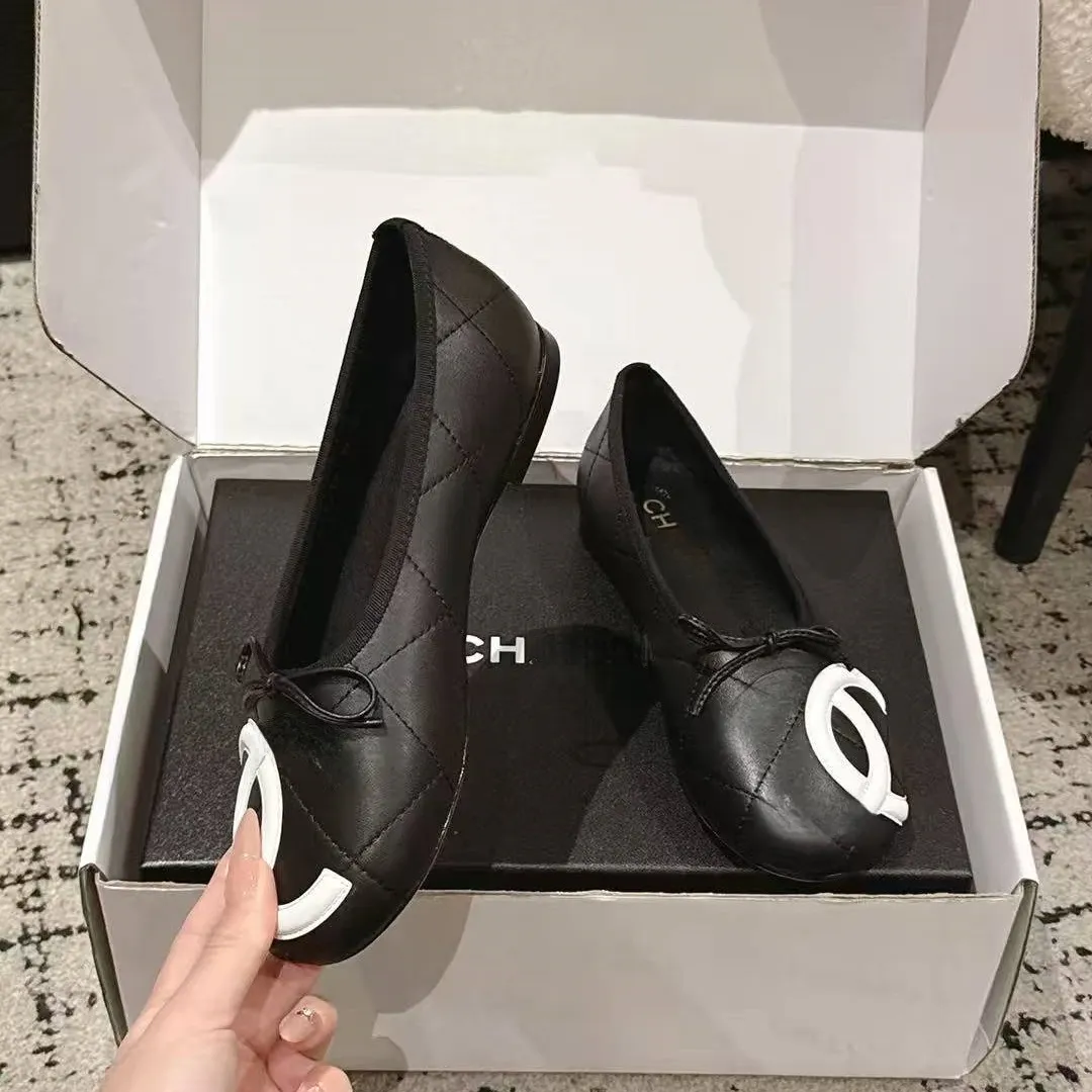 Wholesale Ballet Flats For Women, Quilted Leather Slip On... At Only $29.36