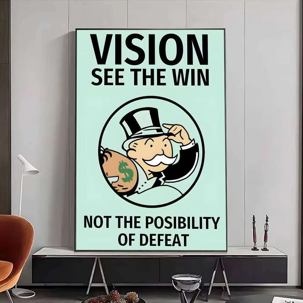 Alec Monopoly High Definition Poster, Modern Wall Art From