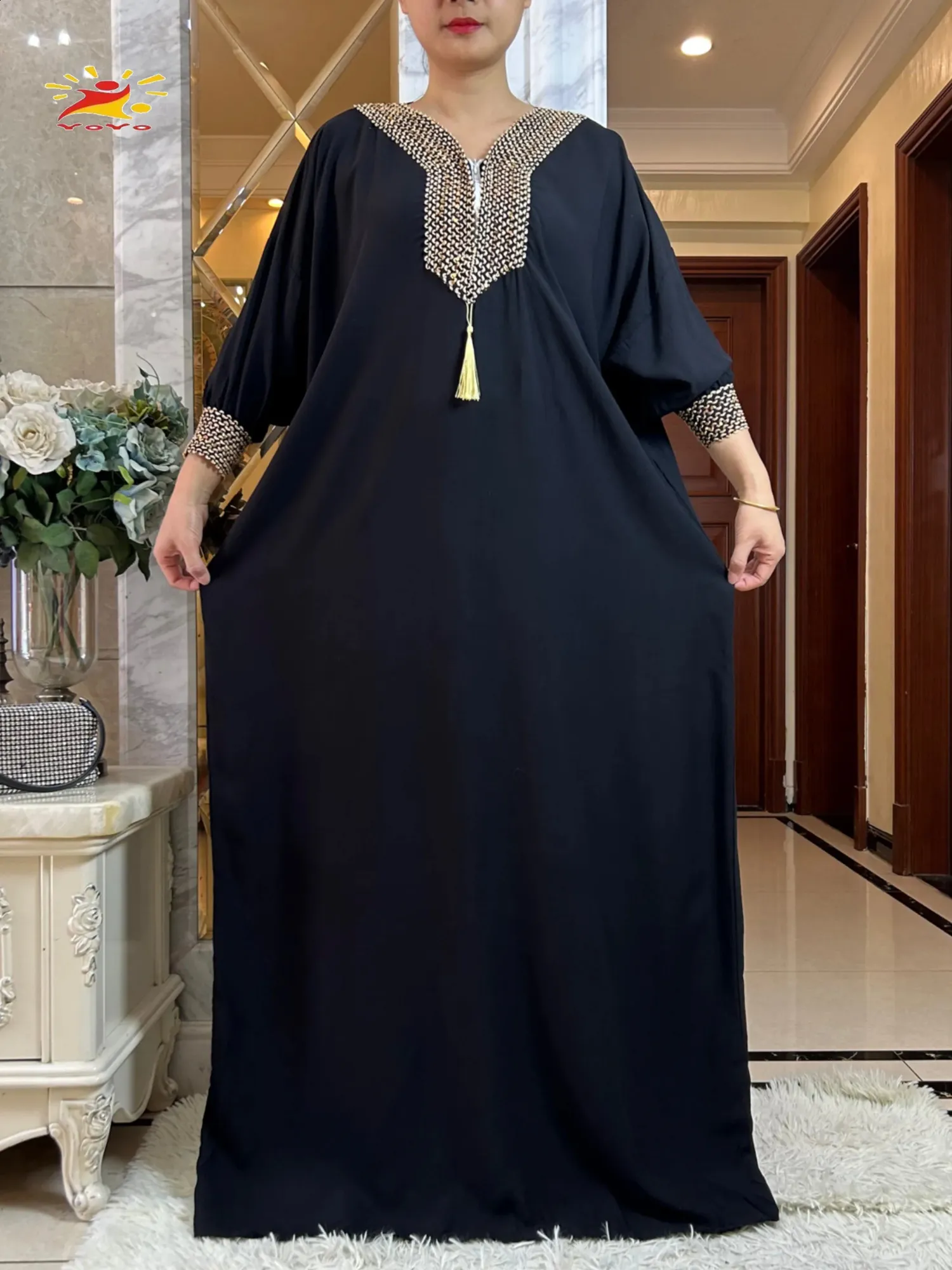 long autumn dress islam fashion women long lantern sleeve dress abaya autumn