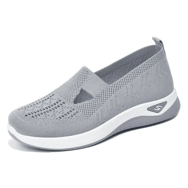 Women's Summer New Breathable Comfortable Mom Soft Sole Casual Mesh Shoes Women's_vogvips.com