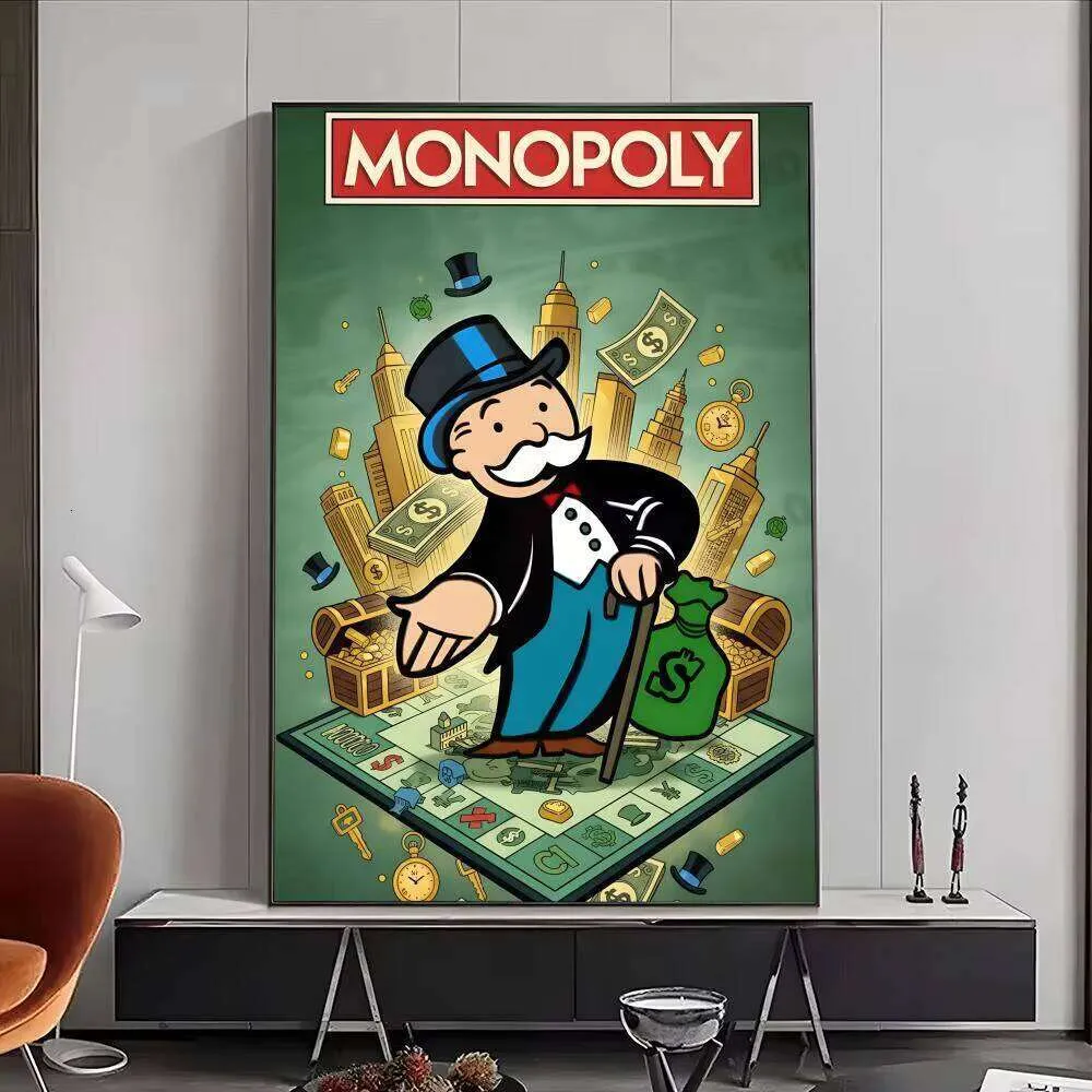 Alec Monopoly High Definition Poster, Modern Wall Art From