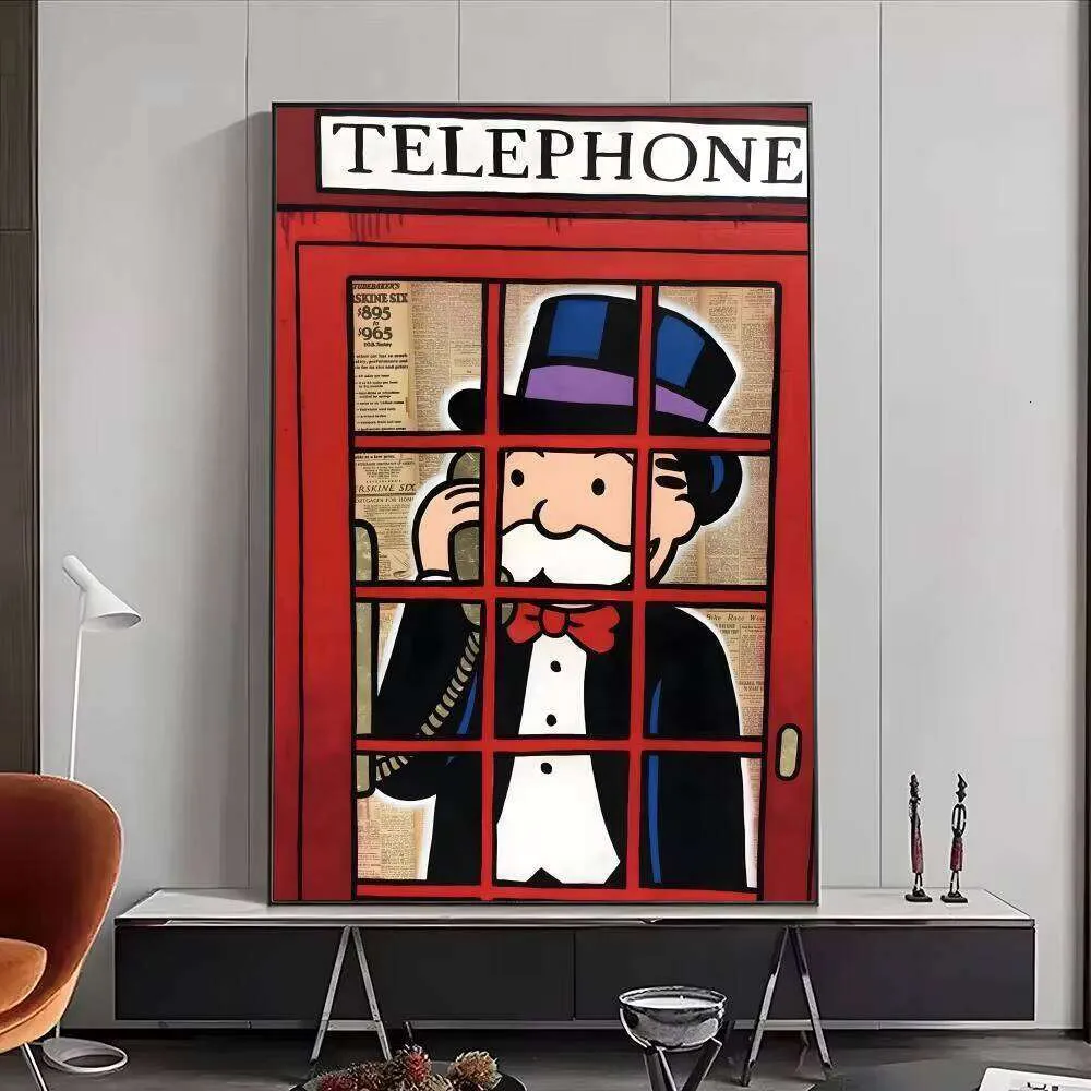 Alec Monopoly High Definition Poster, Modern Wall Art From
