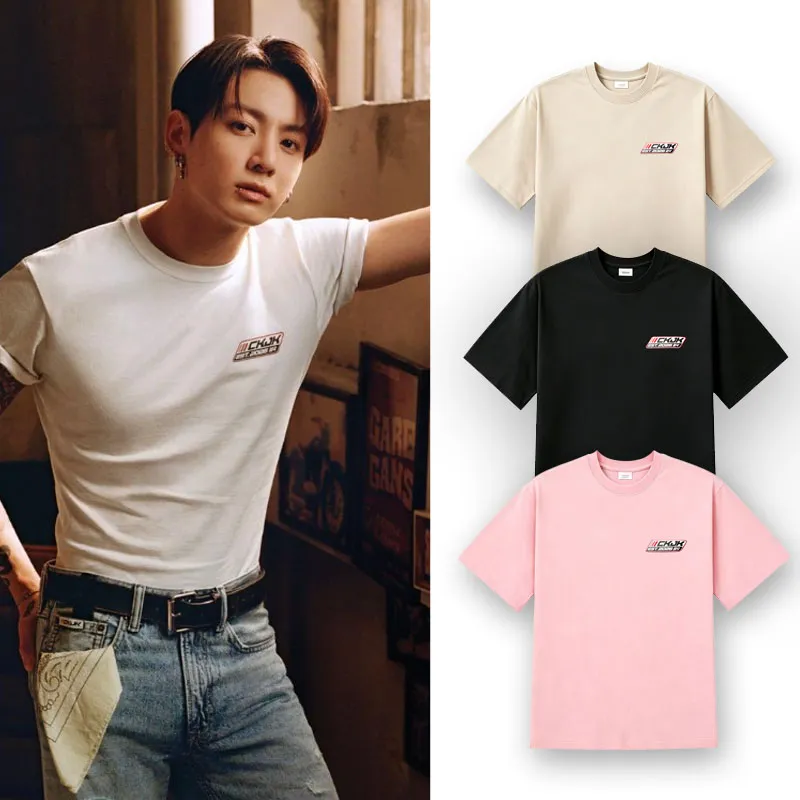 Jungkook CKJK Sınırlı Üretim Biker Tişört 2026 Unisex Yi SG $59.71