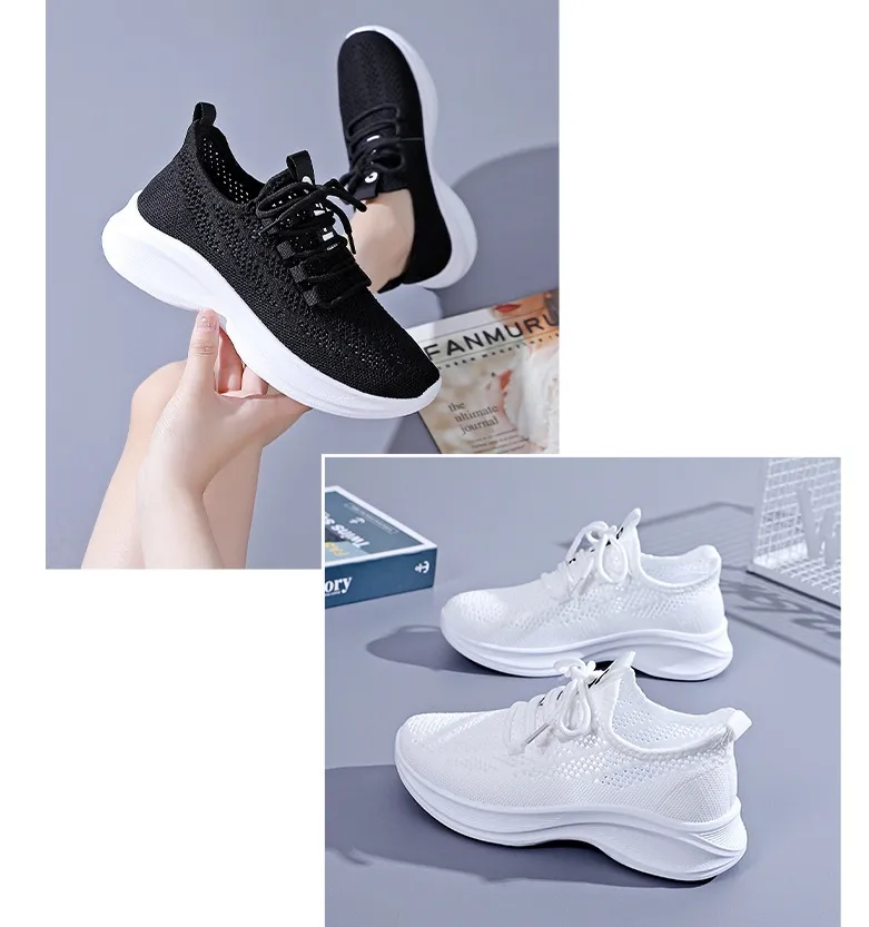 2026 Non Slip Running Sneakers Casual Soft Sole Women's Shoes Summer High End Feel_vogvips.com