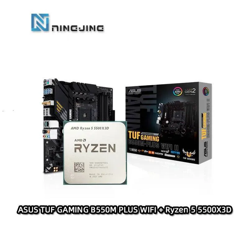 Процессор AMD R5 5500X3D ASUS TUF GAMING B550M PLUS От 46 338