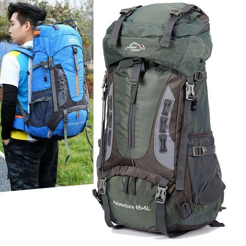 70l outdoor unisex mountaineering backpack bag hiking travel backpack bag Ziliyy for Men, Waterproof Lightweight Camping Backpack, Military Rucksack with Molle, 3-Day Assault Pack for Travel, Climbing, Sports(Black) : Sports & Outdoors Our team of enthusiasts designed this easily adjustable 70 L backpack for multi ORAMI Mountain Backpack 70L