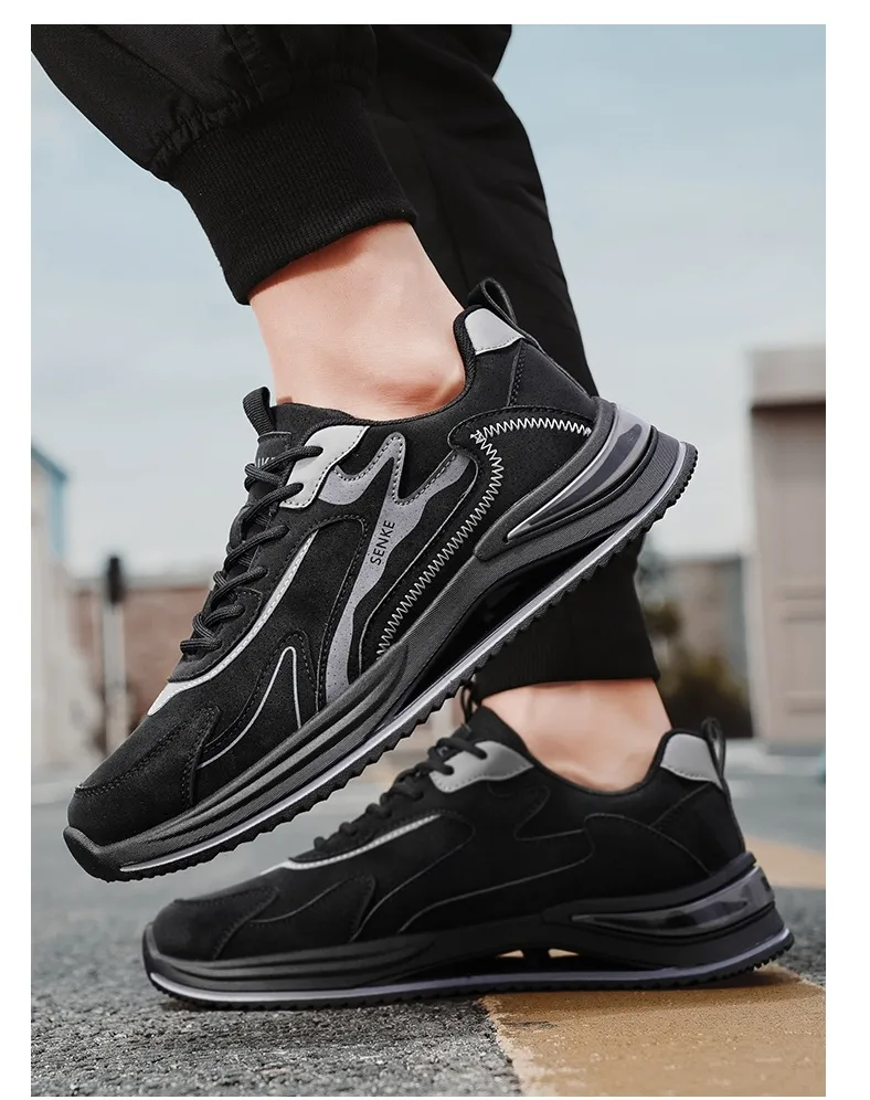 Men's Hiking Summer Breathable Mesh Sneakers Versatile Running Shock Absorbing Ultra Light Casual Men's Shoes_vogvips.com