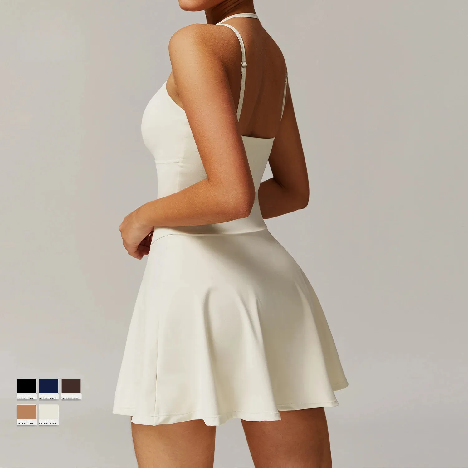 gold tennis dress Inphorm With Underwear Pockets And... From You09, Rs.3,352.83 EDIT_NN_25F