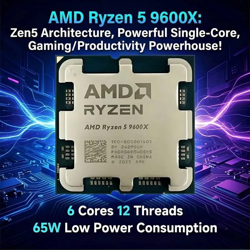 9600X Socket AM5 But Without Cooler From 294,2 € | DHgate