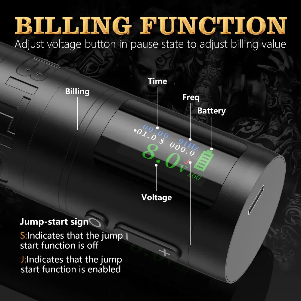 Intition Ninja Ultra Wireless Ambition Tattoo Machine From