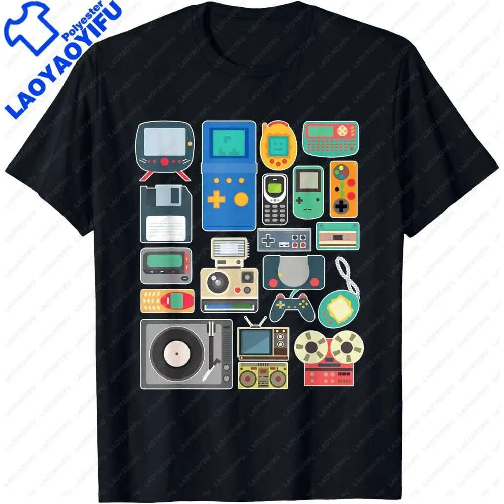 Wholesale Vintage Arcade Music T Shirts For Men Retro Classic