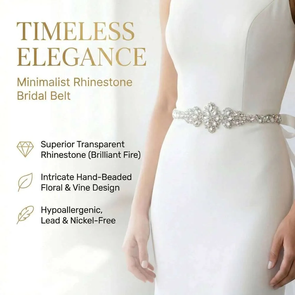 Miallo Bridal Belts Bling Wedding Women Jewelry... From Dh1102729193, Rs.1,605.4