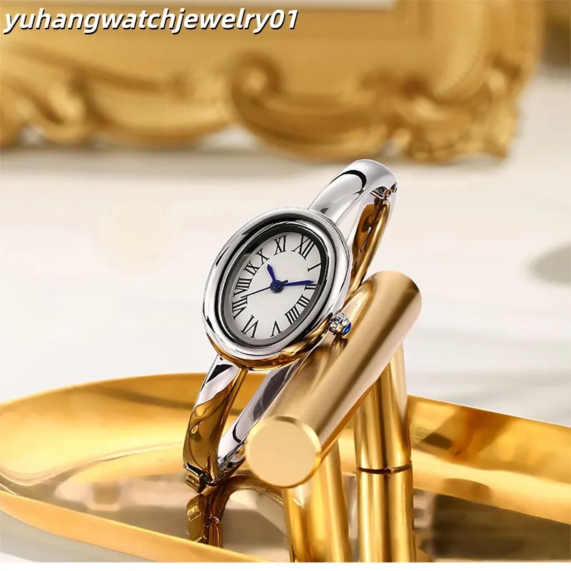 Luxury Style Womens Oval Watch Roman Numeral Dial,... From  display picture 3