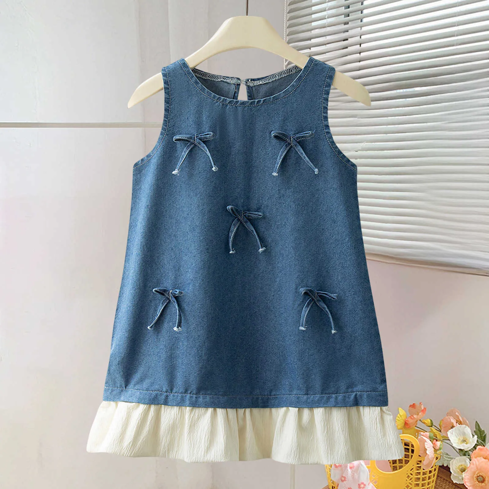 girls denim dress size 8 Amazon.com: Freebily Casual Denim Dress for Girls Long Sleeve Button Down Shirt Dress Jeans Dress with Belt Size 1-8 Years Blue 18-24 Months: Clothing, Shoes & Jewelry