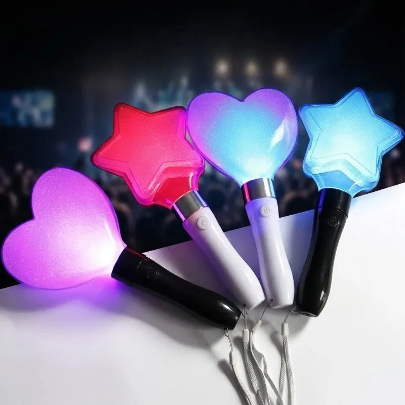 Mini Star And Heart Shape Kpop Light Stick, Glow From Bigwang08
