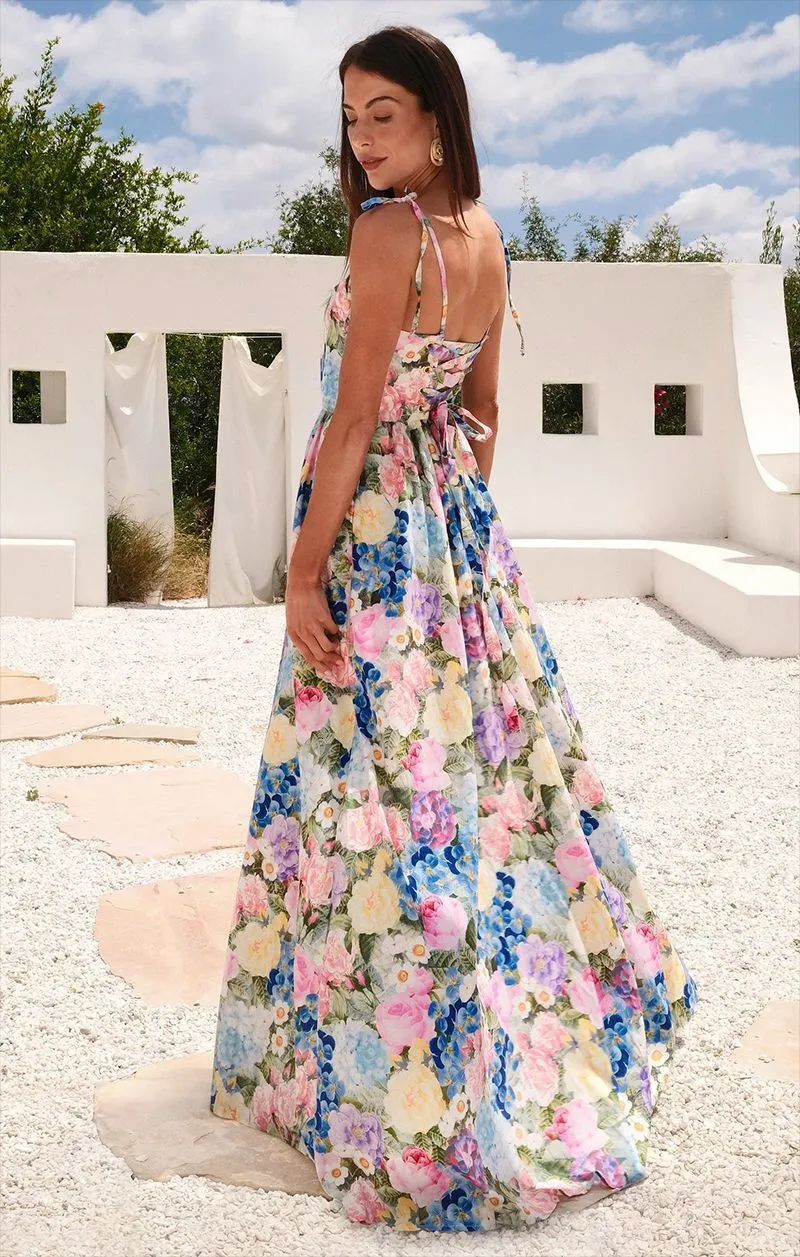 formal maxi dress spring Elegant Organza Floral Maxi For Women ... From Dhyoupin, Rs.5,568.29 elegant wedding guest dresses