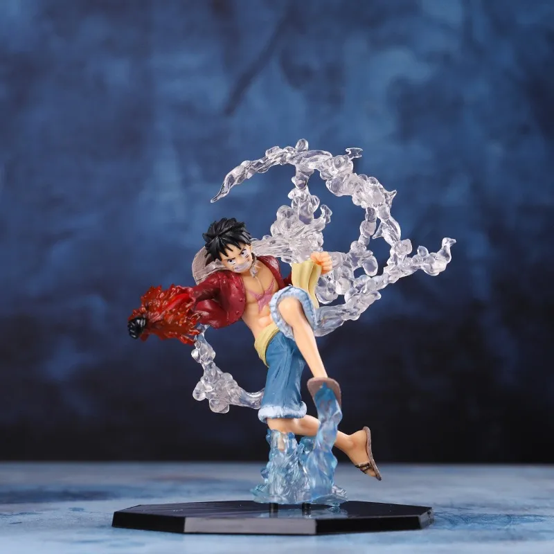 アニメスタイル　フィギュアセット 送料無料ワンピース 4 ピースアニメバトルフィギュアセット ルフィギア