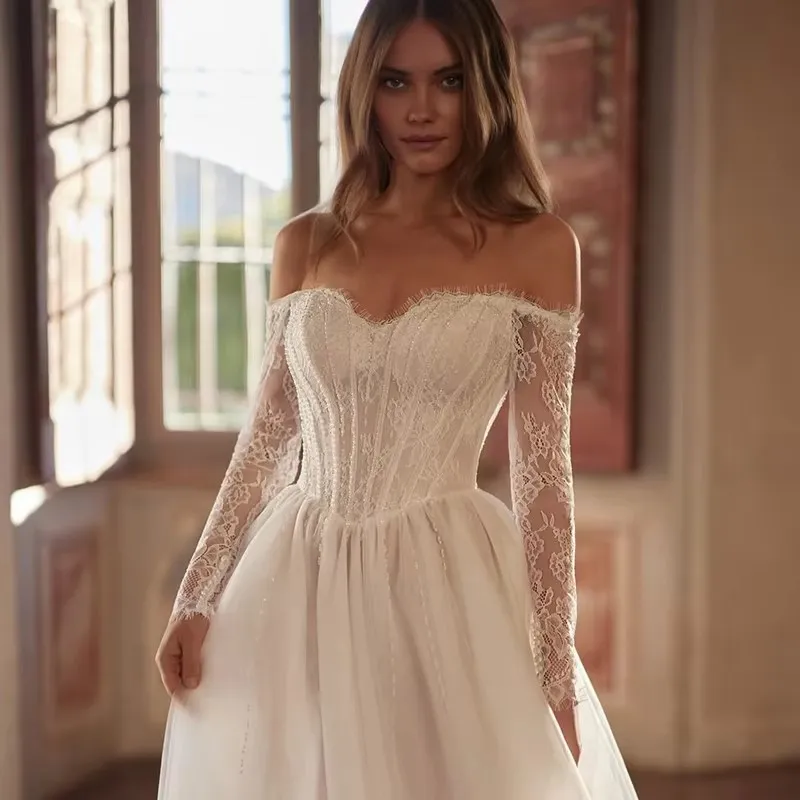 boho wedding dress under $100 with sleeves fast shipping Elegant Sweetheart A Line Chic Dress... From Donnaweddingdress17, Rs.14,489.18 The rich tulle skirt LowStock:42503784923187 Kennedy Blue In Stock Color:Pastel/Blush