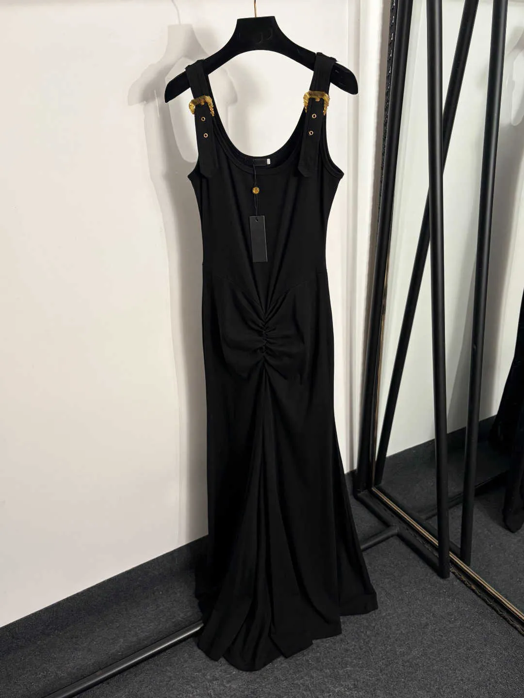 blue prom dress with corset top BABARONI Stretch Satin Navy Dresses Sheath/Column Sweetheart Pleated Slit Spaghetti Straps, Navy Blue / US0 Size:4 (3-4y) Sweep Train CBH181406_R_M Ballet Tutu - Beautiful