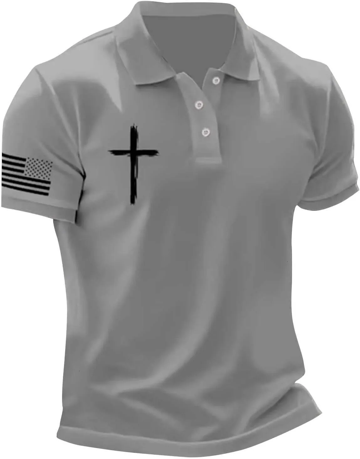 mens christian dress shirts Men's White Long Sleeve Button Down Oxford Shirt - Size 4XL