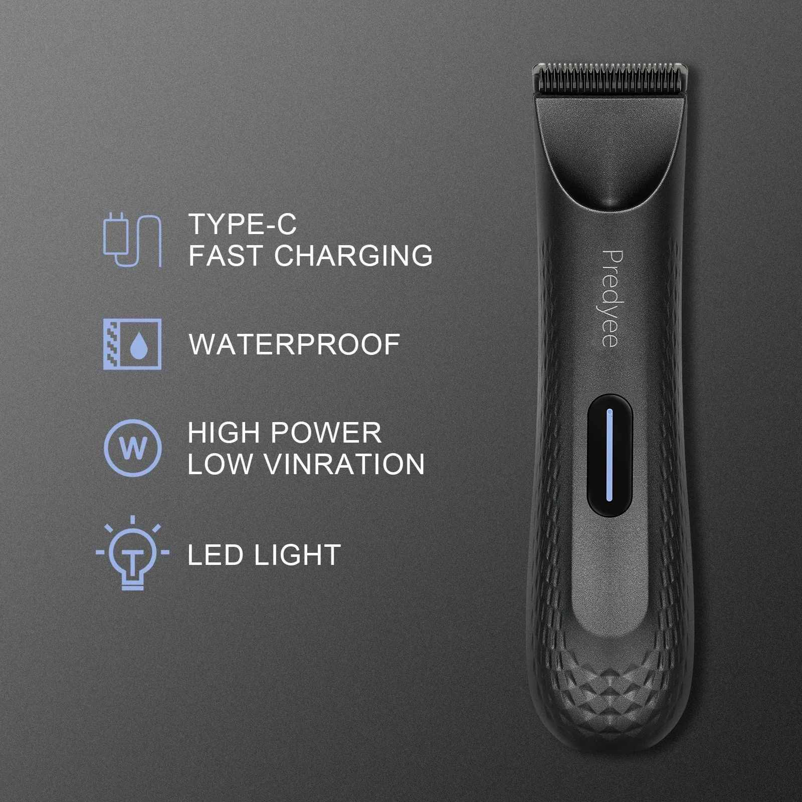 Waterproof Electric Groin Nostril Hair Trimmer For From Kang06