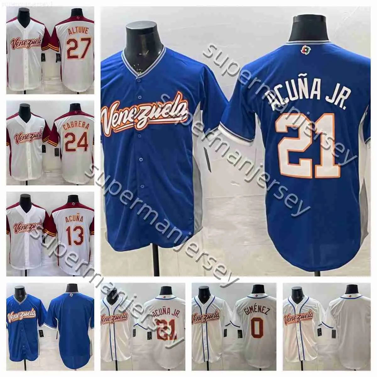 Venezuela 2026 World Baseball Classic Jersey WBC From
