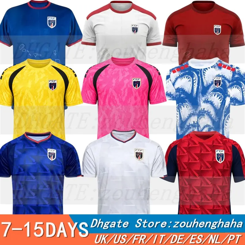 26 27 Cape Verde Jersey VOZINHA Soccer Jerseys From Zouhenghaha