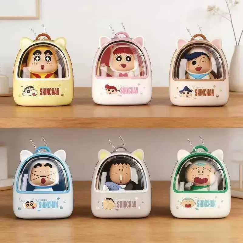 Jandoon Crayon Shinchan Cat Dog Cosplay Mini Figures From