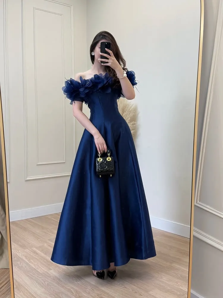 ankle length cocktail dresses for women Womens Summer Off Shoulder Dress Elegant... From Szysmfsgs, $17.2 In Bulk LowStock:43311077654579 Sheath/Column Black Dress Outfit T Size:XL | in stock