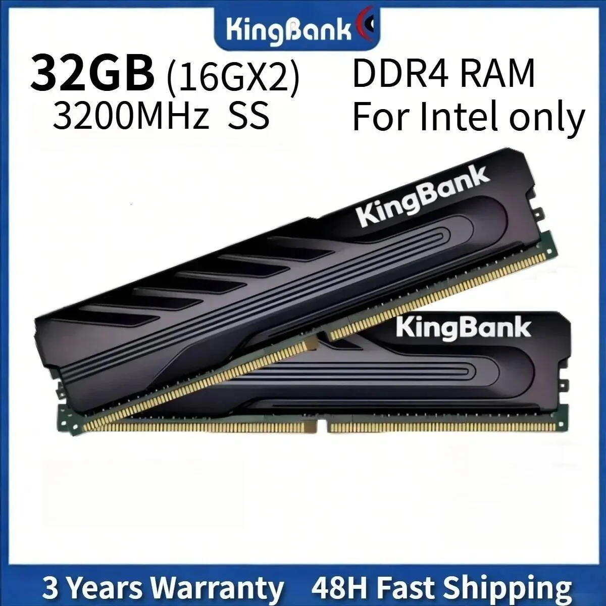 PCパーツ KingBank DDR4-3200 16GB デスクトップ用メモリー