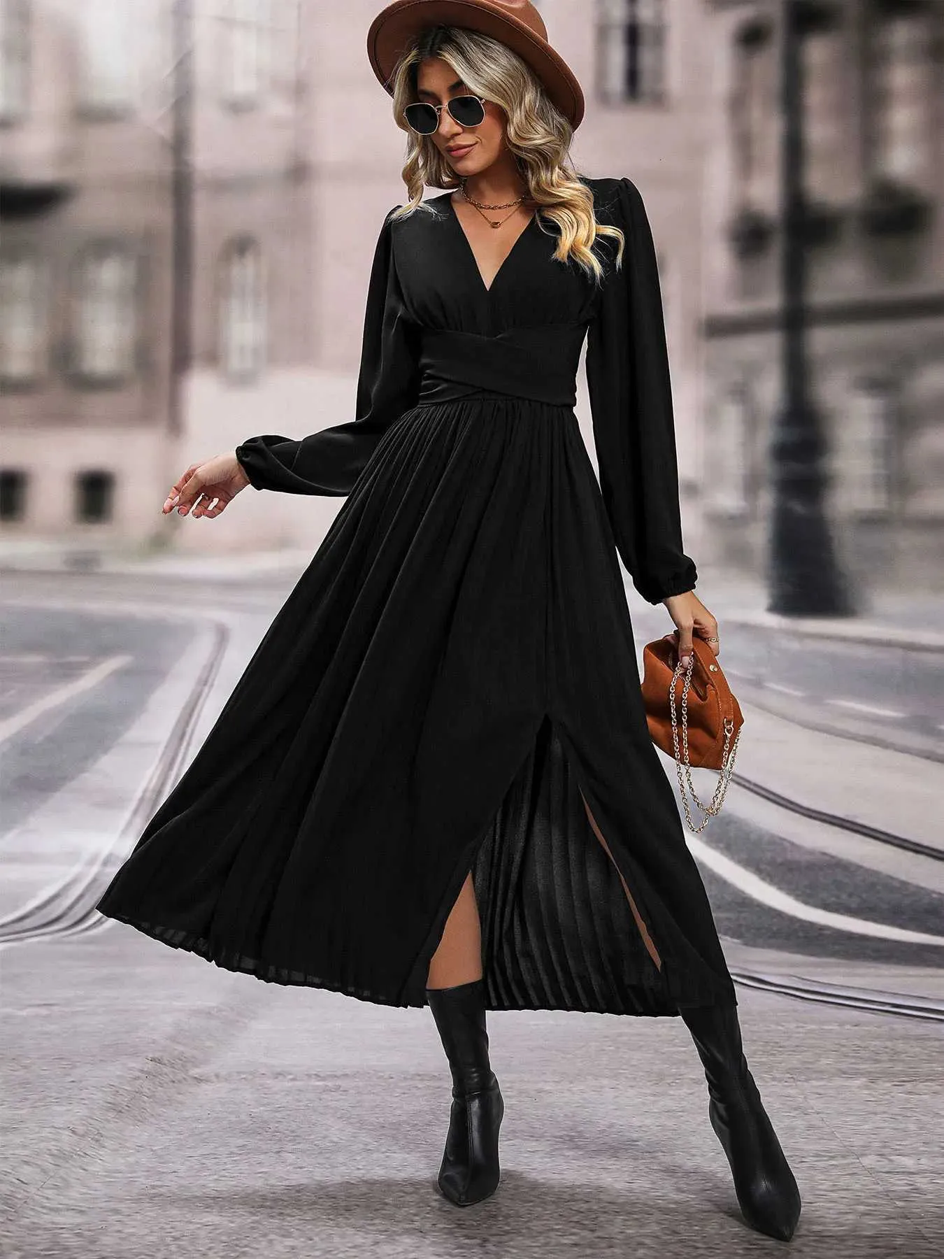 midi winter party dress Elegant Solid Color V Neck Navy Maxi With... From Goodness_, Rs.840.65 In Bulk its a must diy Gronk Beach dress code Size:18 size Midi lenght