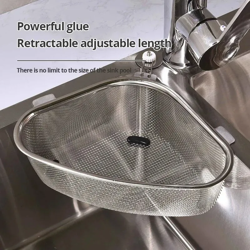 Talea Kitchen Sink Drain Stopper – Stainless Steel Basket Filter, 8.05cm (3.17 Inch), Electroplated Finish, Heat Resistant To 105°C For Most Sinks