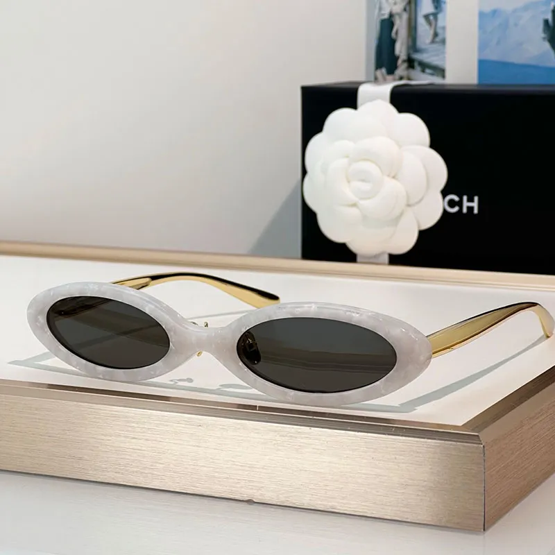 Sunglasses - Oval Acetate Frame UV Protection Womens Fashion 2321S Womens Designer Oval Sunglasses Acetate Frame... From  main image 3